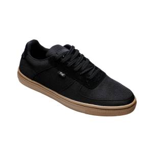 Sepatu Sneakers Casual Nexon Black Gum