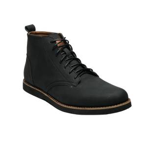 (Big Size) Sepatu Chukka Boots Eleanor Black