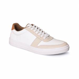 Sepatu Sneakers Fonte White Cream