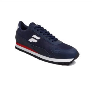Sepatu Sneakers Fusion Navy Red