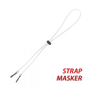 Strap White – Tali / Kalung Masker Kain
