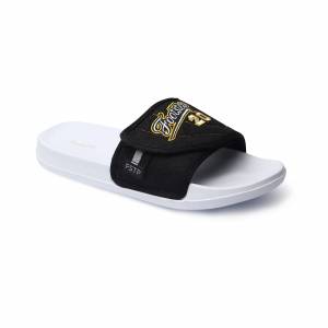 Sandal Strike Black White
