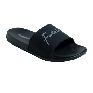 Sandal Slide Zeta Black Grey Original Sandal