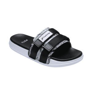 Sandal Slide Nifty Black White