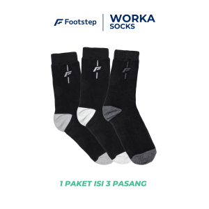 Bundling 3 Pasang Kaos Kaki Worka Socks